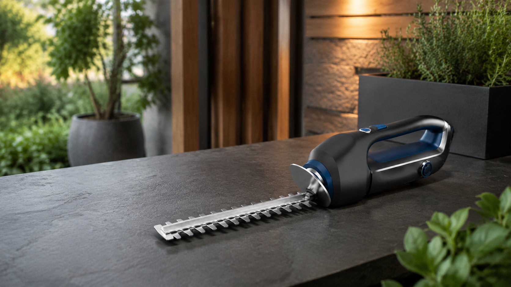 KOVA 12V Cordless Garden Shears & Pruner Set lifestyle detail